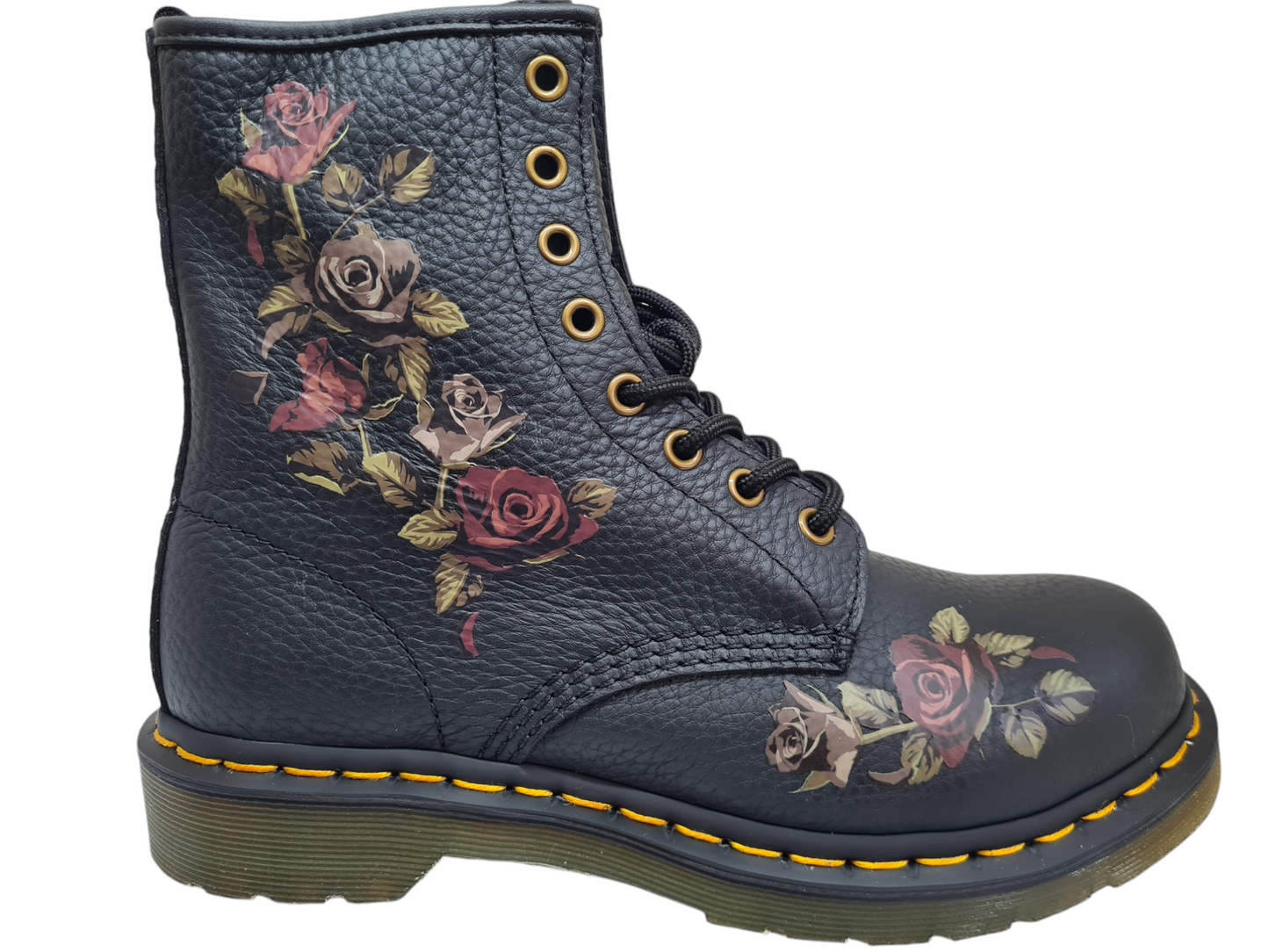 Dr Martens - 1460 8 Eye Boot Decayed Roses